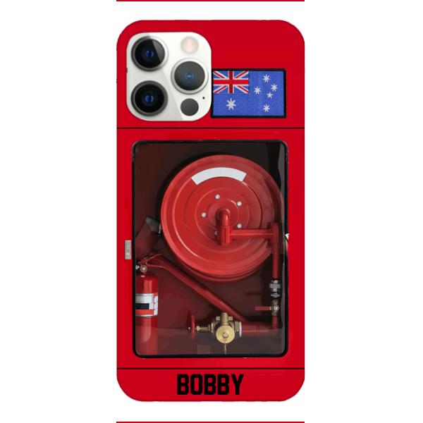 Personalized Australian Firefighter Phone Case OCT-LN15