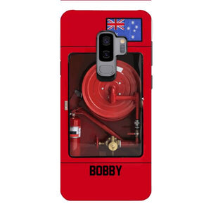 Personalized Australian Firefighter Phone Case OCT-LN15