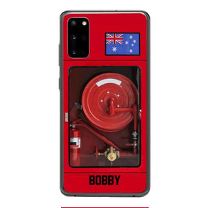 Personalized Australian Firefighter Phone Case OCT-LN15