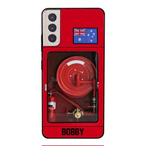 Personalized Australian Firefighter Phone Case OCT-LN15