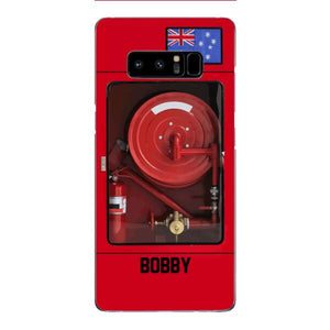 Personalized Australian Firefighter Phone Case OCT-LN15