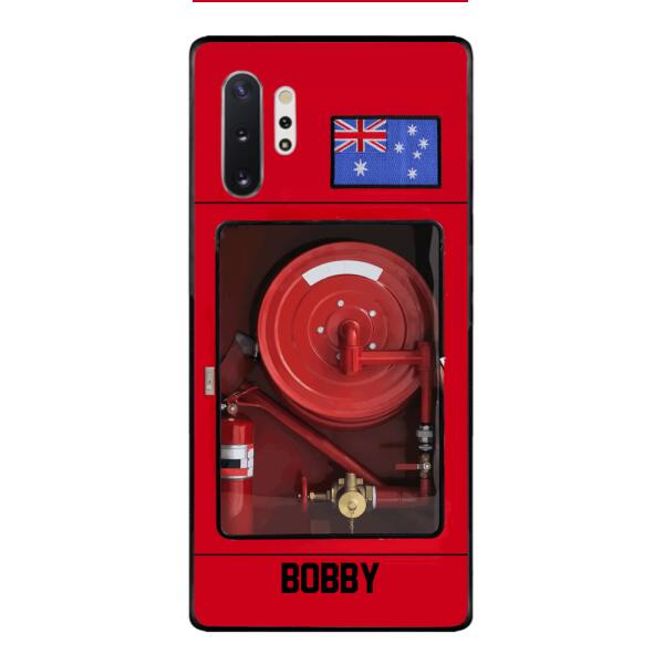 Personalized Australian Firefighter Phone Case OCT-LN15