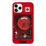 Personalized Canadian Firefighter Phone Case OCT-LN15