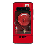 Personalized Canadian Firefighter Phone Case OCT-LN15