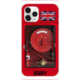 Personalized British Firefighter Phone Case OCT-LN15