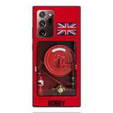 Personalized British Firefighter Phone Case OCT-LN15