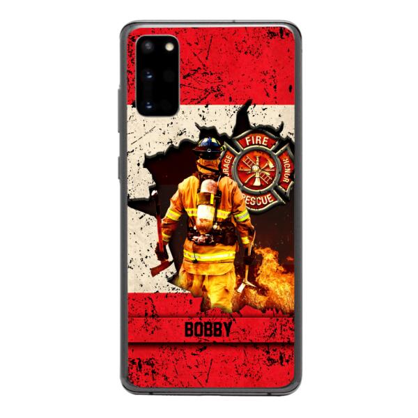 Personalized Austrian Firefighter Phone Case OCT-HQ21