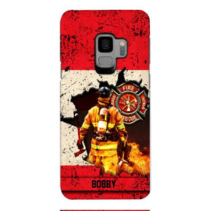 Personalized Austrian Firefighter Phone Case OCT-HQ21