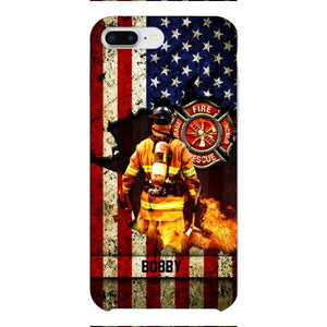 Personalized U.S Firefighter Phone Case OCT-HQ21