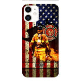 Personalized U.S Firefighter Phone Case OCT-HQ21