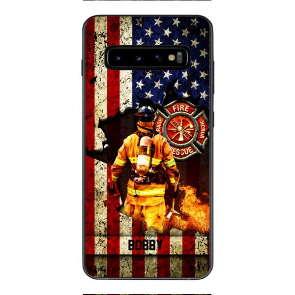 Personalized U.S Firefighter Phone Case OCT-HQ21