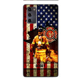 Personalized U.S Firefighter Phone Case OCT-HQ21