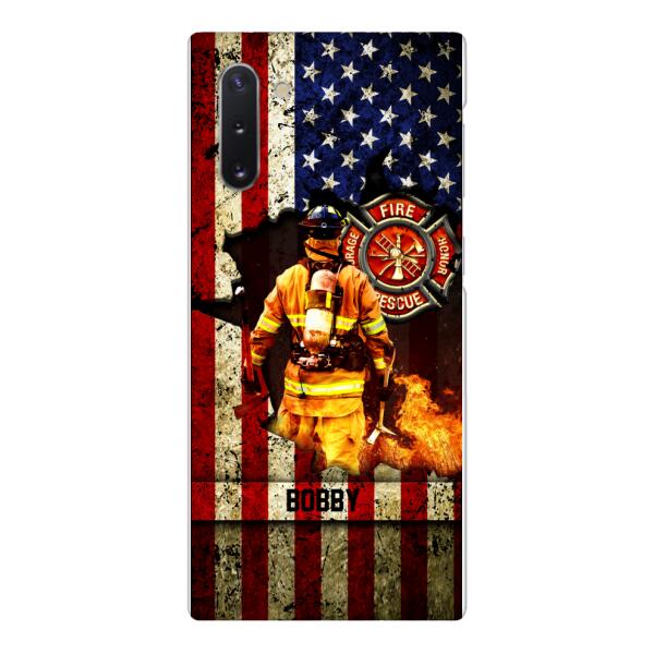 Personalized U.S Firefighter Phone Case OCT-HQ21