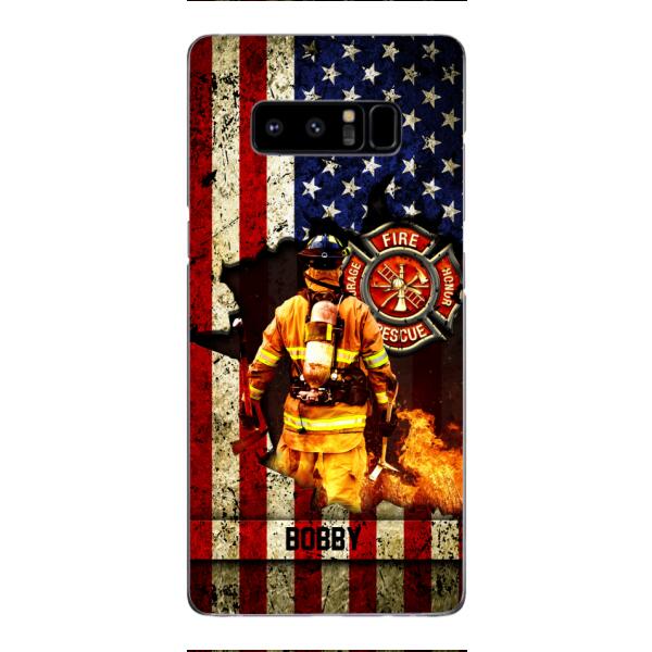 Personalized U.S Firefighter Phone Case OCT-HQ21