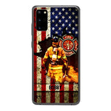 Personalized U.S Firefighter Phone Case OCT-HQ21