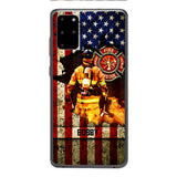 Personalized U.S Firefighter Phone Case OCT-HQ21