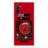 PERSONALIZED AUSTRALIAN FIREFIGHTER PHONECASE QTDT1011