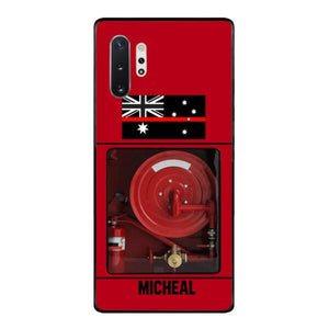 PERSONALIZED AUSTRALIAN FIREFIGHTER PHONECASE QTDT1011