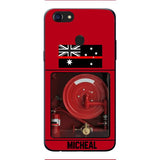 PERSONALIZED AUSTRALIAN FIREFIGHTER PHONECASE QTDT1011