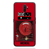 PERSONALIZED AUSTRALIAN FIREFIGHTER PHONECASE QTDT1011