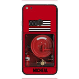 PERSONALIZED AMERICAN FIREFIGHTER PHONECASE QTDT1011