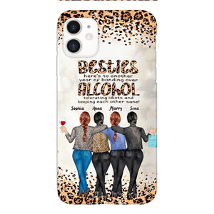 Personalized Besties Alcohol Phone Case Printed 22MAR-HC10