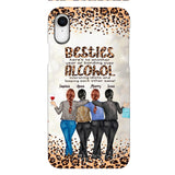 Personalized Besties Alcohol Phone Case Printed 22MAR-HC10