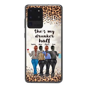 Personalized Besties Alcohol Phone Case Printed 22MAR-HC10