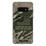 PERSONALIZED U.S VETERAN CAMO PHONECASE QTTN1803