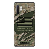 PERSONALIZED U.S VETERAN CAMO PHONECASE QTTN1803