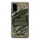 PERSONALIZED U.S VETERAN CAMO PHONECASE QTTN1803