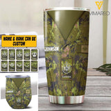 Personalized Canadian Soldier/Veterans Tumbler Printed 22MAR-HQ22