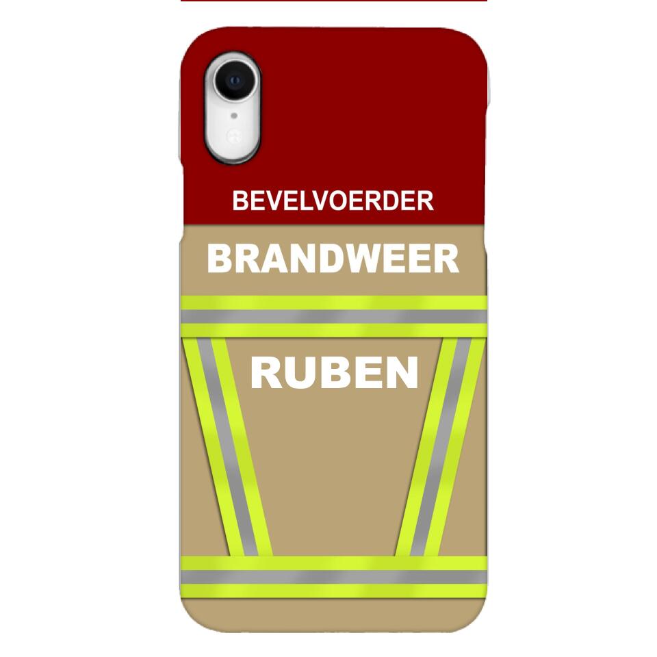 Personalized Netherlands Firefighter Phone Case Printed 22MAR-DT24