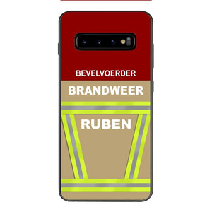 Personalized Netherlands Firefighter Phone Case Printed 22MAR-DT24