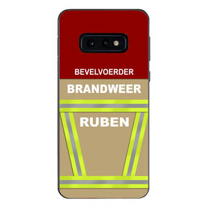 Personalized Netherlands Firefighter Phone Case Printed 22MAR-DT24