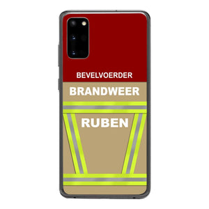 Personalized Netherlands Firefighter Phone Case Printed 22MAR-DT24