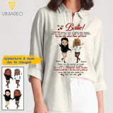 Personalized To My Besties Women Linen Shirt QTDT2403