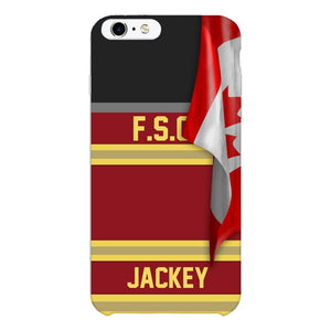 Personalized Canadian Firefighter Phone Case Printed 22MAR-HQ24