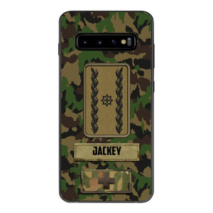 Personalized Swiss Soldier Camo Phone Case Printed 25MAR-HQ26