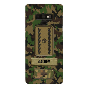 Personalized Swiss Soldier Camo Phone Case Printed 25MAR-HQ26