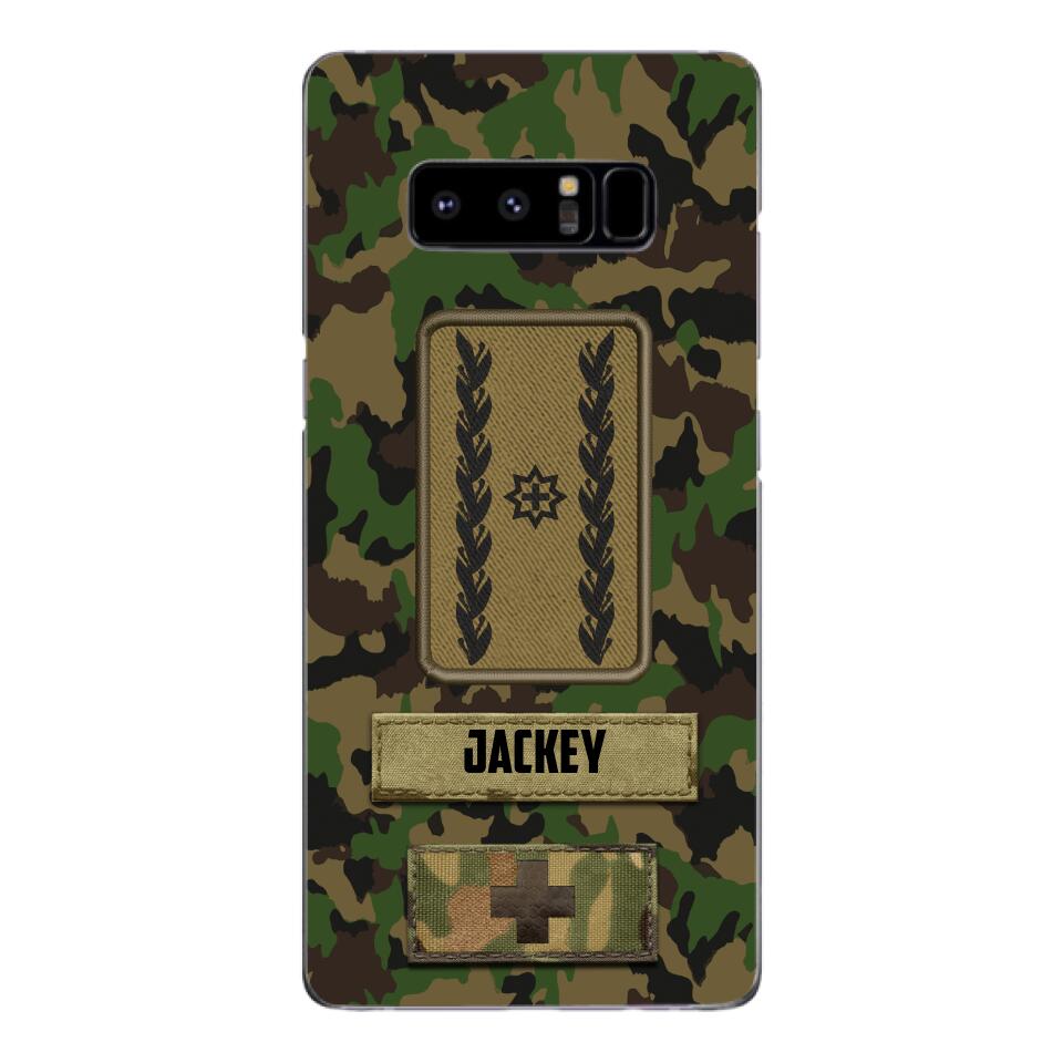 Personalized Swiss Soldier Camo Phone Case Printed 25MAR-HQ26