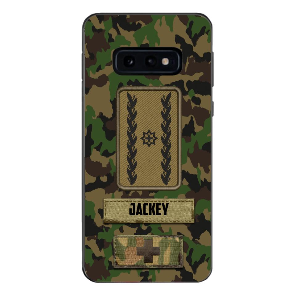 Personalized Swiss Soldier Camo Phone Case Printed 25MAR-HQ26