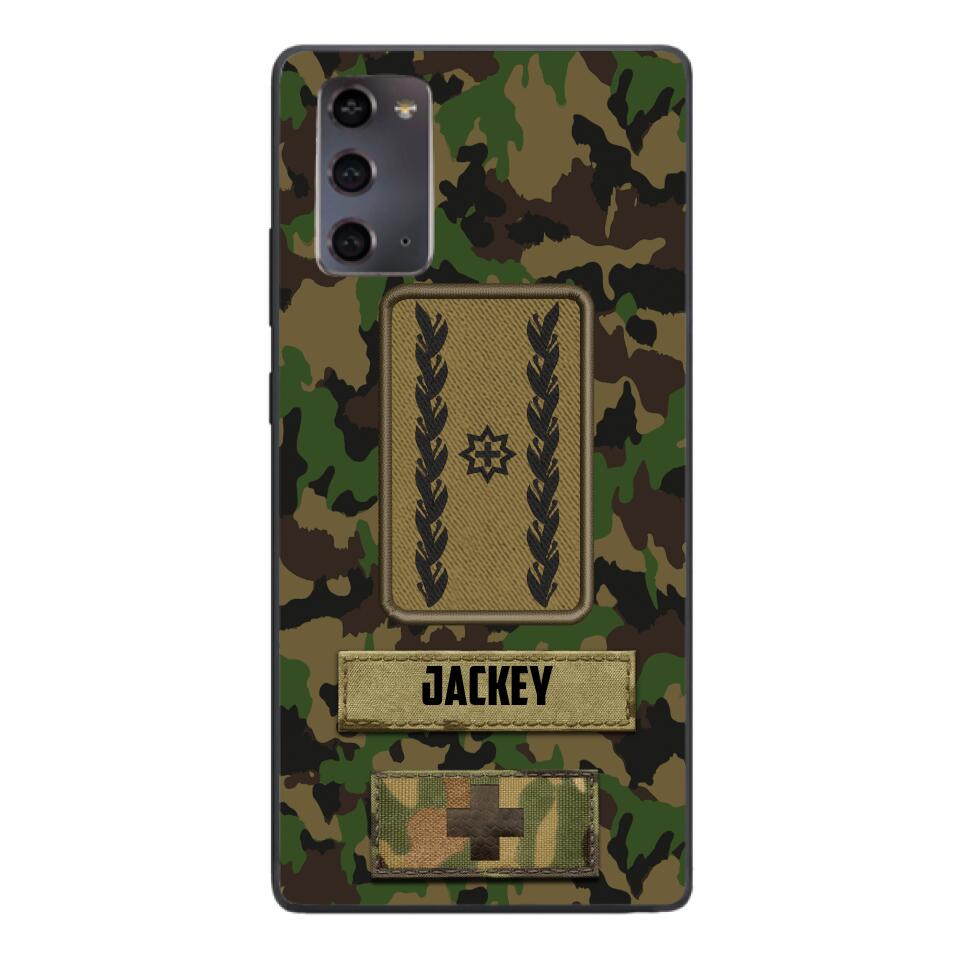 Personalized Swiss Soldier Camo Phone Case Printed 25MAR-HQ26