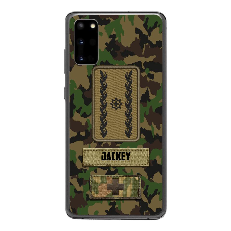 Personalized Swiss Soldier Camo Phone Case Printed 25MAR-HQ26