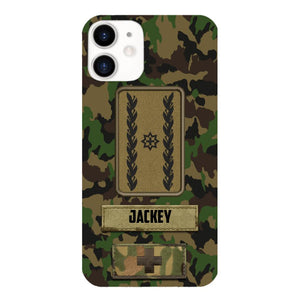 Personalized Swiss Soldier Camo Phone Case Printed 25MAR-HQ26