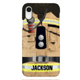 DH Personalized British Firefighter Phone Case Printed DT074