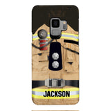 DH Personalized British Firefighter Phone Case Printed DT074