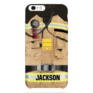 DH Personalized Netherland Firefighter Phone Case Printed DT074