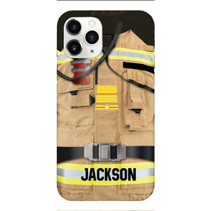 DH Personalized Netherland Firefighter Phone Case Printed DT074