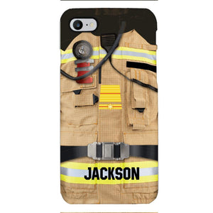 DH Personalized Netherland Firefighter Phone Case Printed DT074